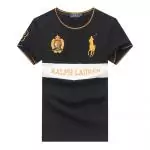 ralph lauren t-shirt with logo big pony 8 an crown r66262 noir